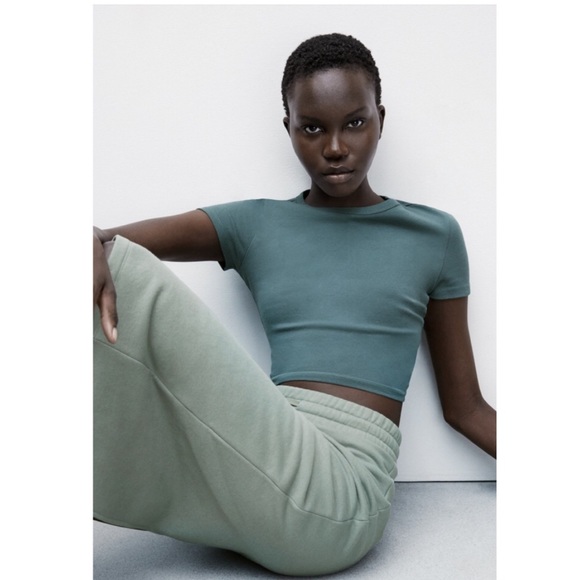 Zara fleece lined midi skirt - Picture 4 of 6